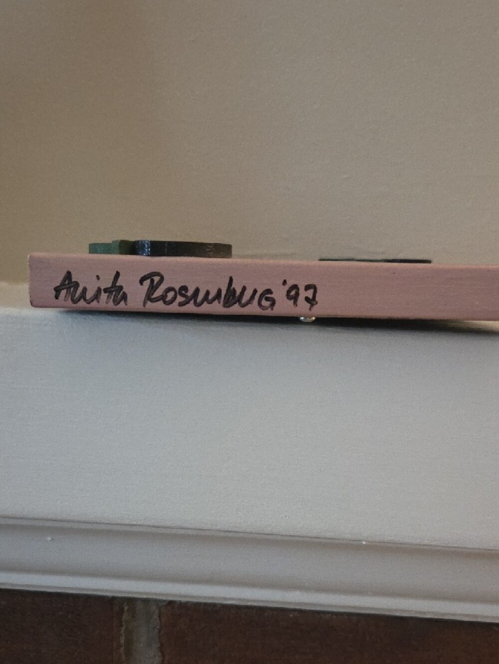 Anita Rosenberg Vintage Handpainted Photo Frame - Picture 8 of 11
